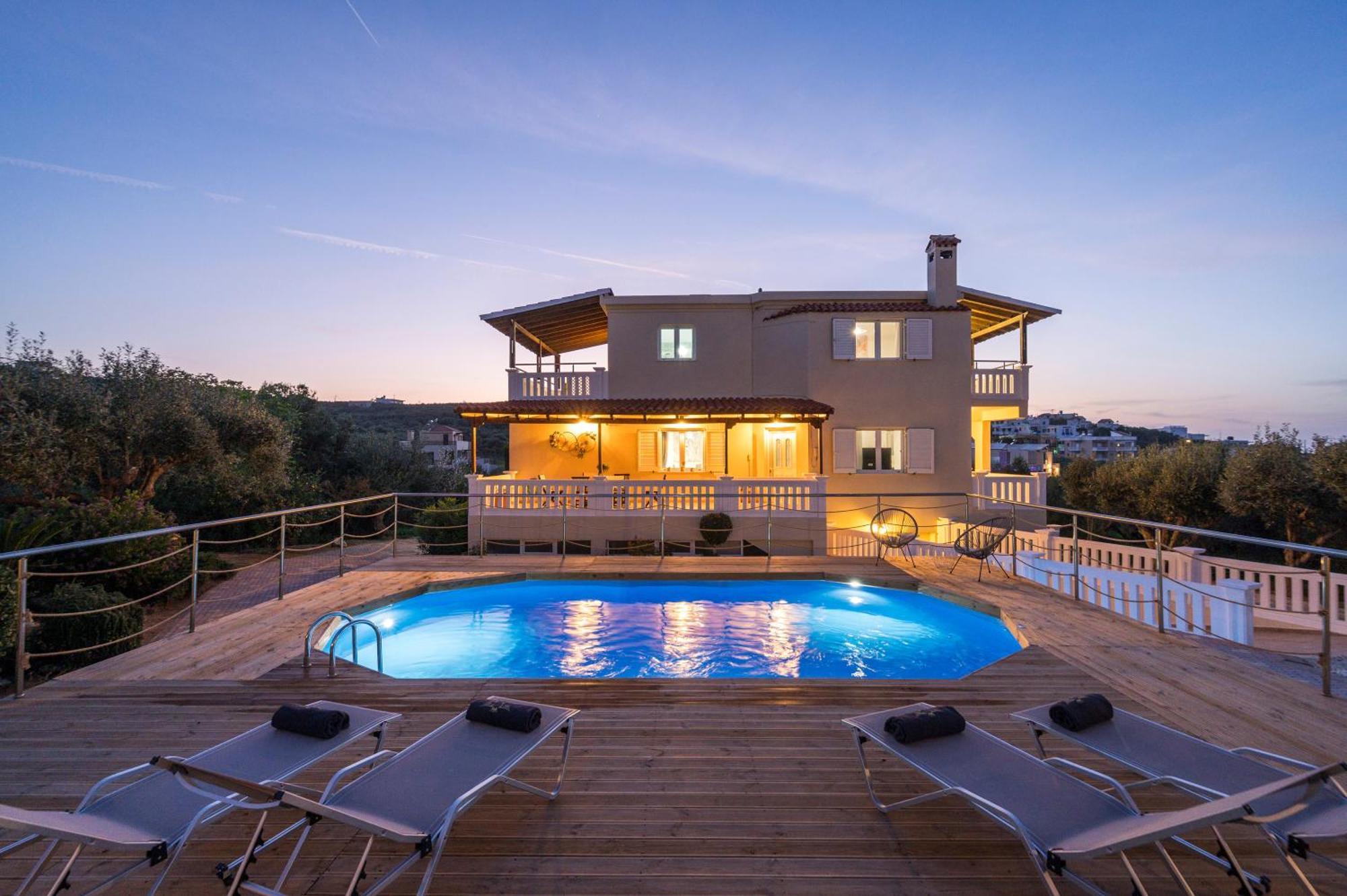 Agia  Casa De Philippe With Unique Seaview 2' From Beach מראה חיצוני תמונה