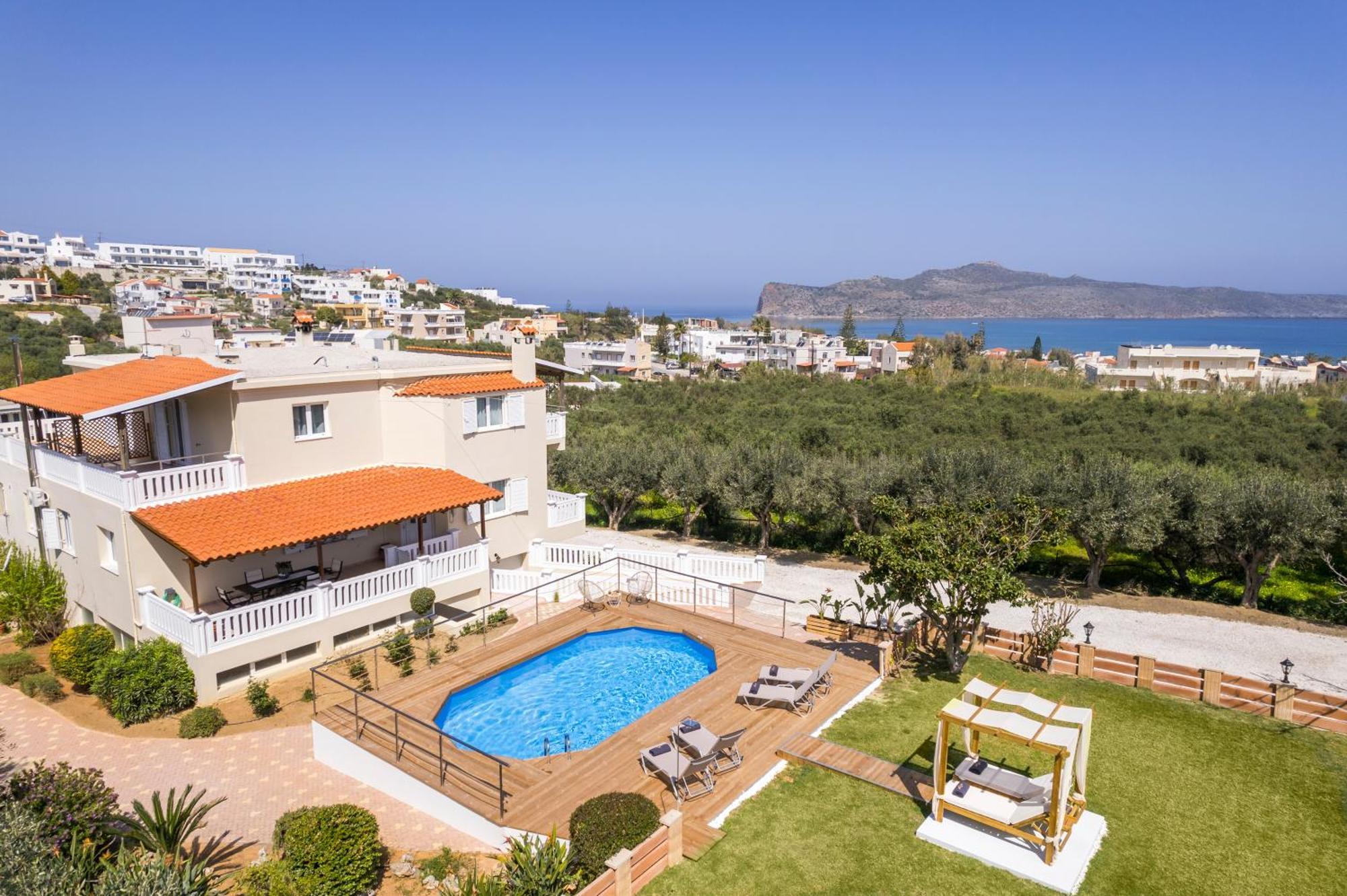 Agia  Casa De Philippe With Unique Seaview 2' From Beach מראה חיצוני תמונה